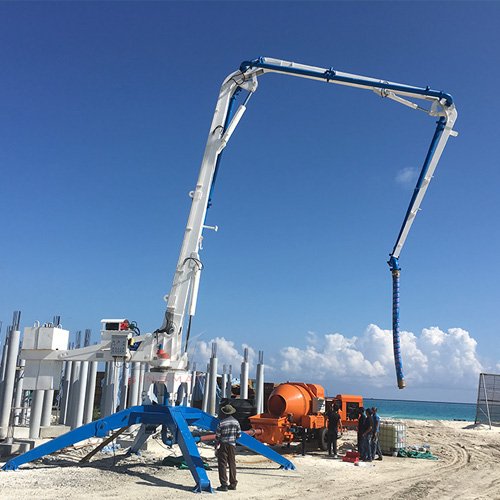 Spider Placing Boom