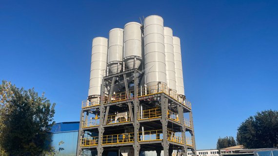 Tower type Line for Masonry and Plastering Mortar in Tangshan