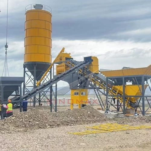 Mobile Concrete Batching Plant